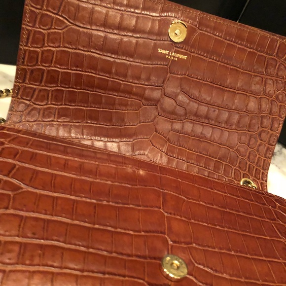 Yves Saint Laurent Bags Ysl Crocodile Bag Poshmark